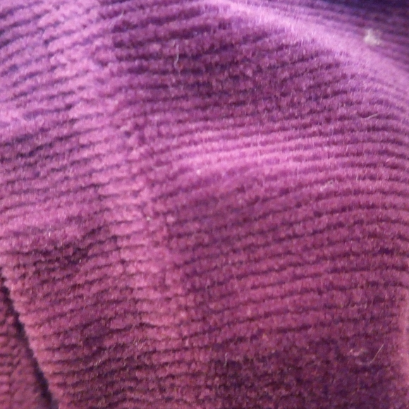 Mac & Jac Wine Ribbed Pant Size Lg - Picture 6 of 6